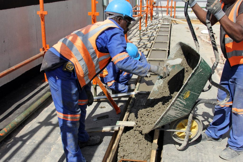 Construction de bâtiment en Afrique