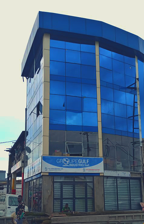Immeuble siège du Groupe GULF industriel SARL à Douala, entreprise de froid et climatisation
